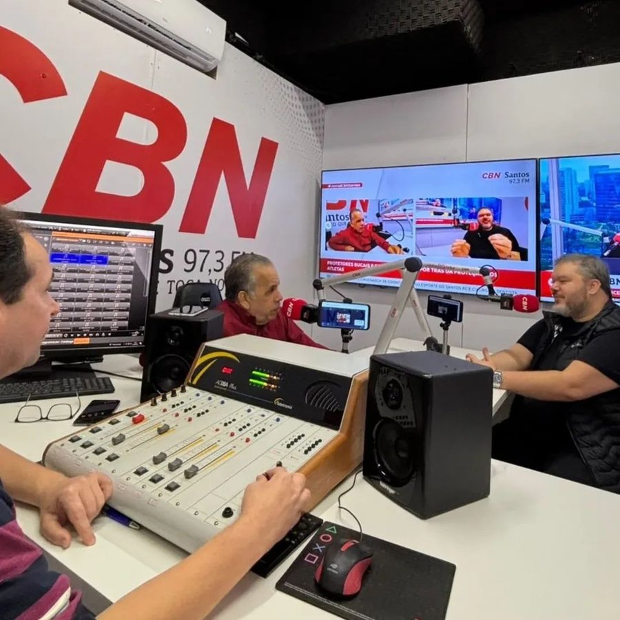 Dr. Caio Capitani entrevistado na rádio CBN Santos